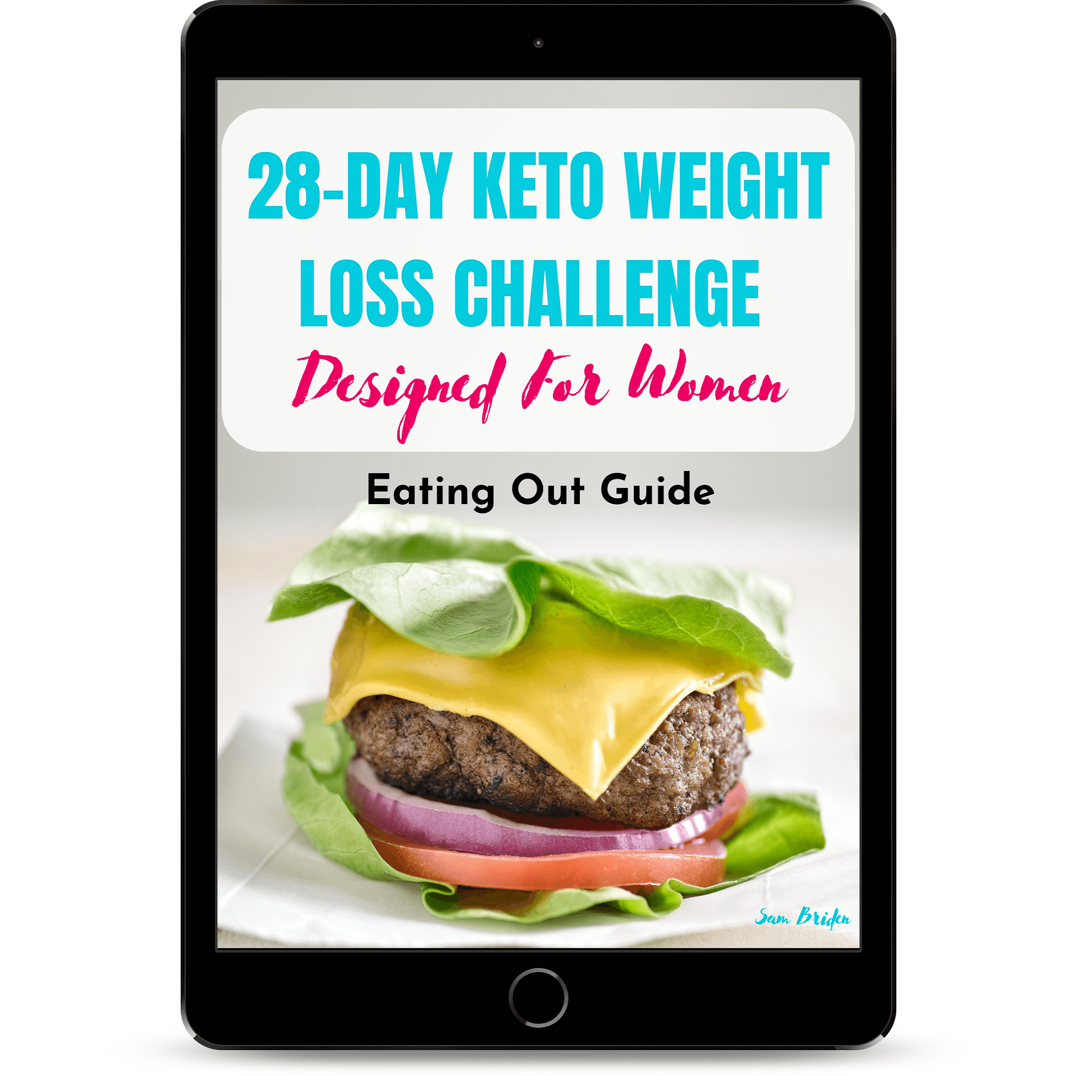 Keto Weight Loss Challenge For Women - 28 Days | Ebook - Mouthwatering Motivation